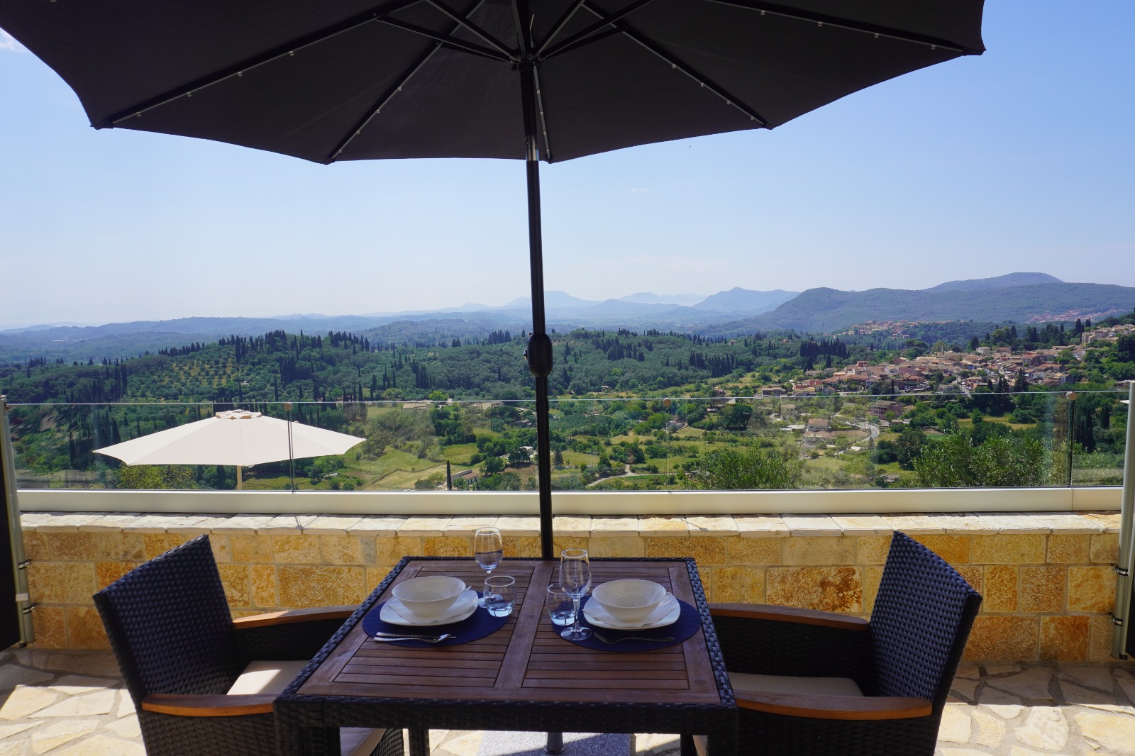 Villa Vounó - Panoramakamer